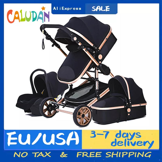 Stroller 3 in 1 Folding Carriage