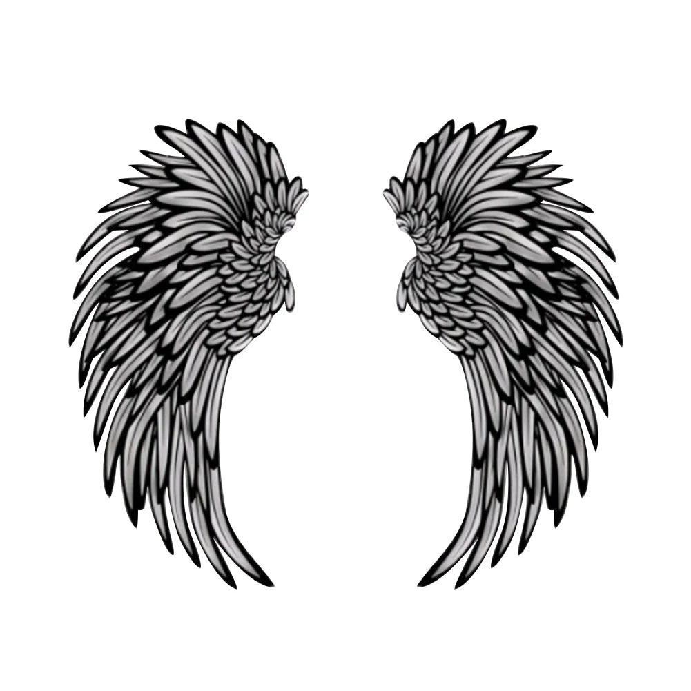 Angel Wings Wall Decoration with Lights