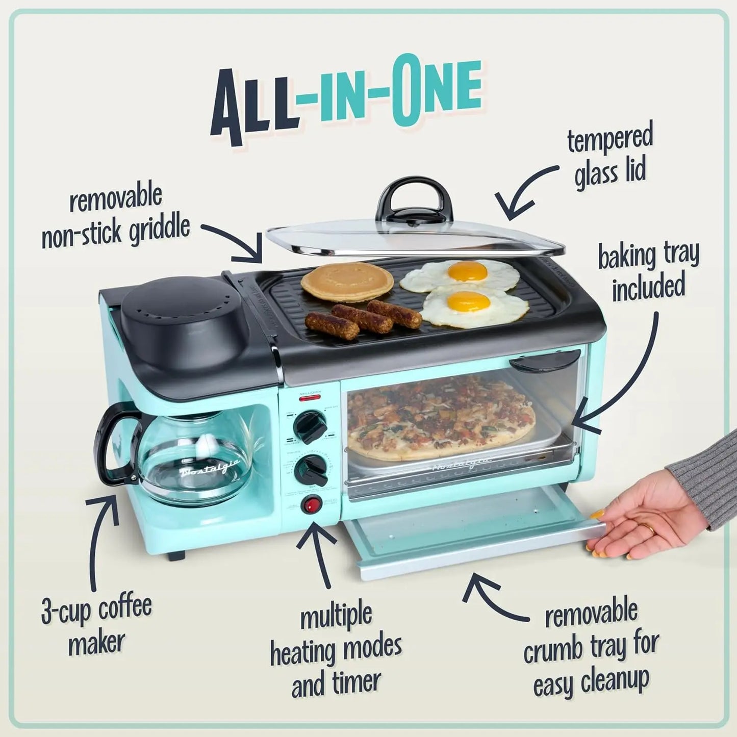 3-in-1 Breakfast Station