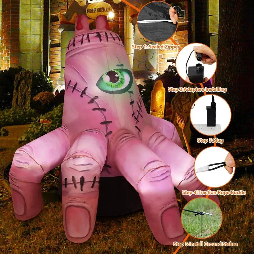 Halloween Inflatables Hand Outdoor Decorations