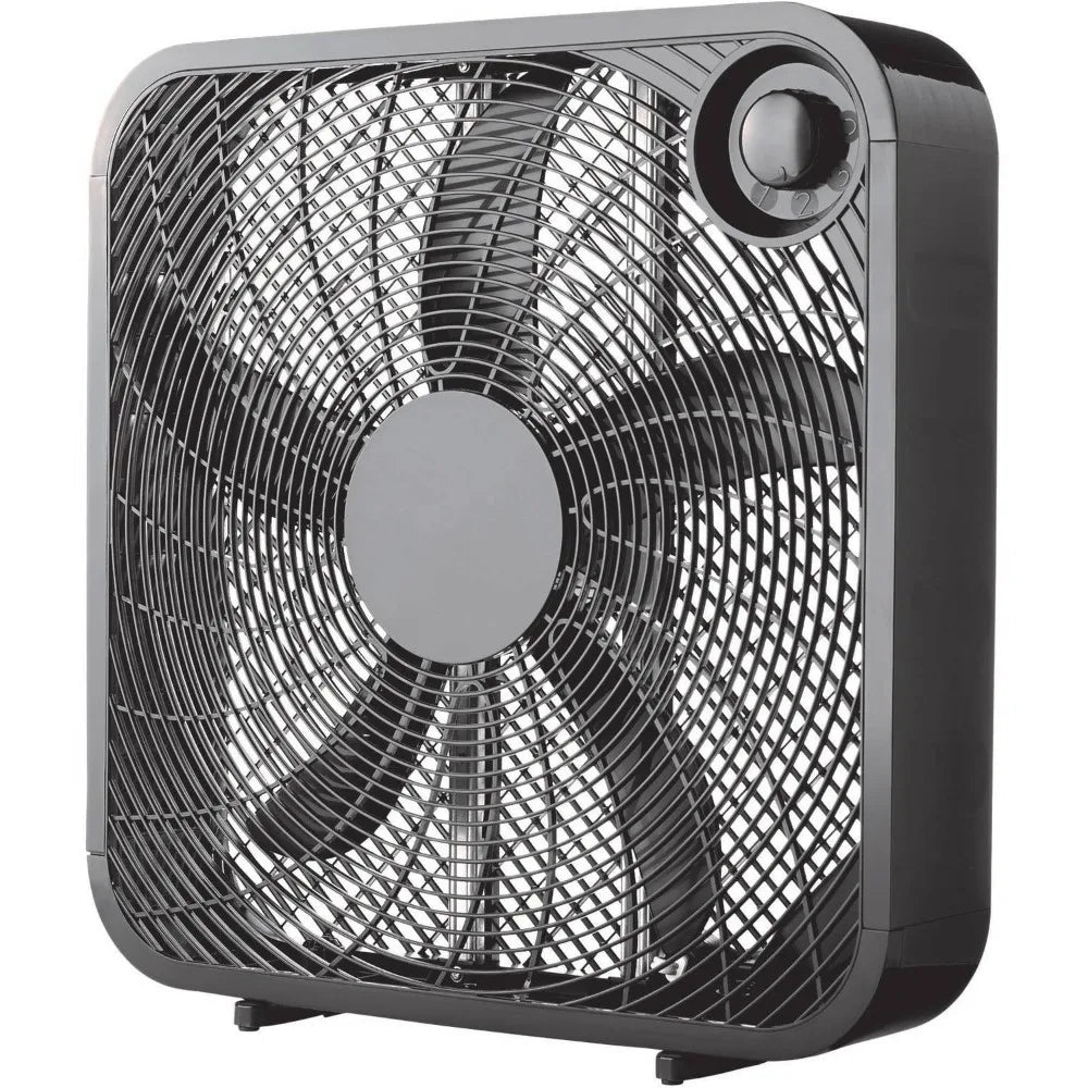 3-Speed Portable Box Fan