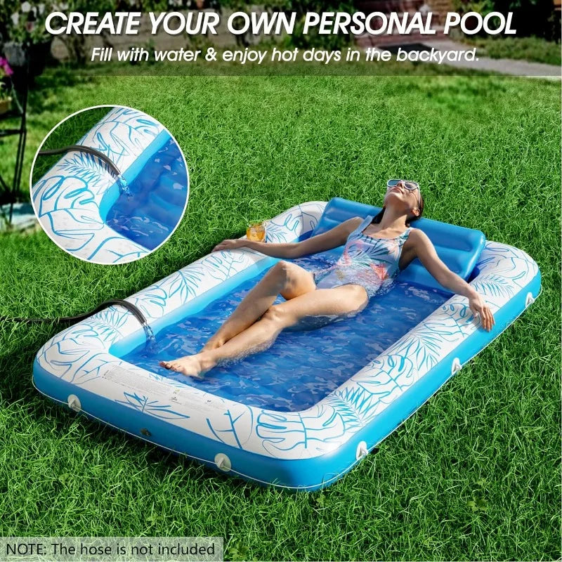 Inflatable Tanning Pool Lounger