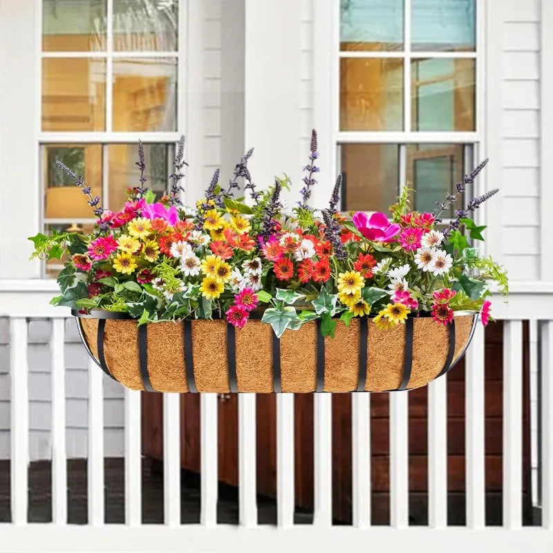 4pcs 30"  Deck Railing Planter