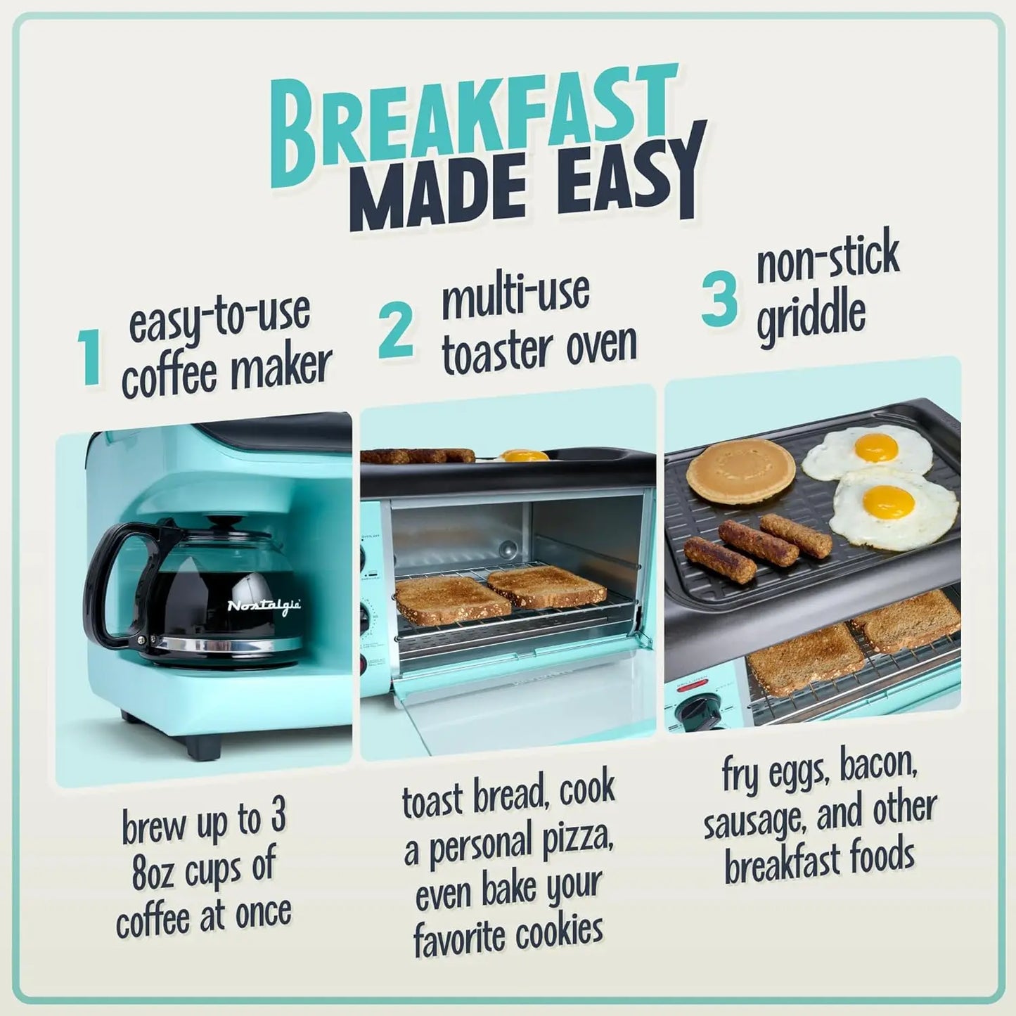 3-in-1 Breakfast Station