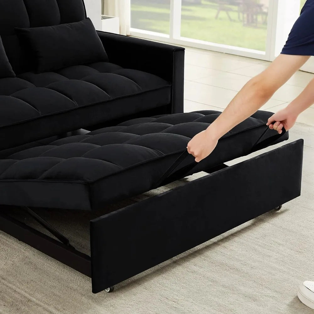 3 in 1 Convertible Sleeper Sofa Bed