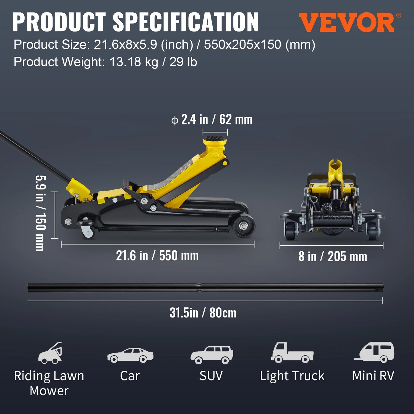 Hydraulic Floor Jack