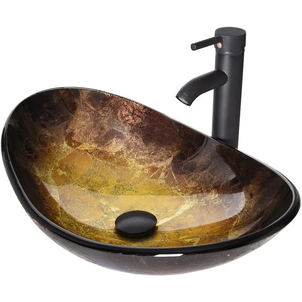 Bathroom Sink Boat Shape Basin