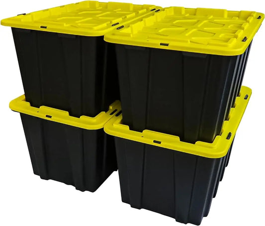 (4 PACK) 17 Gallon Storage Totes