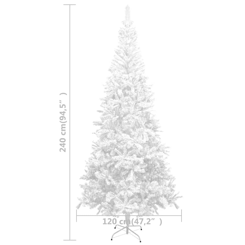 120cm 150cm 180cm 210cm  240 cm White   Artificial Christmas tree