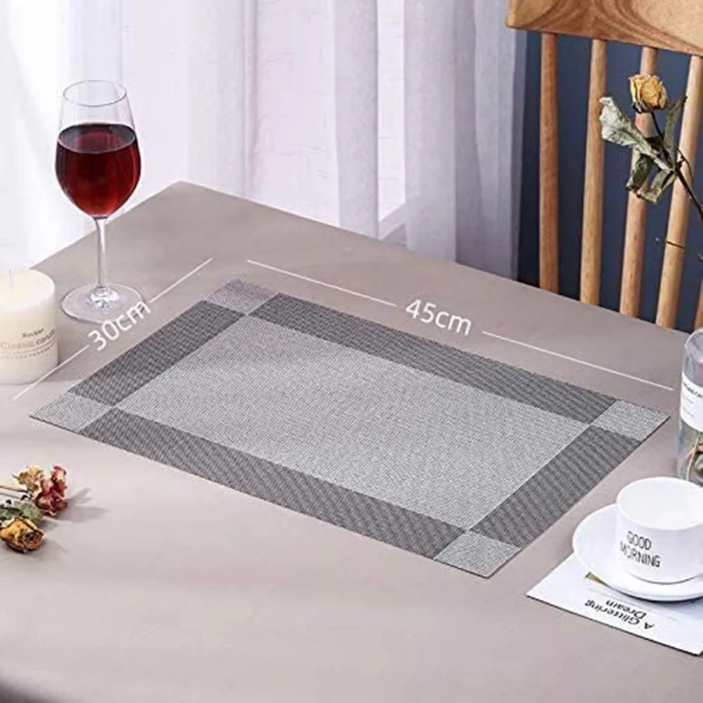 New 4PCS Place Mat Set