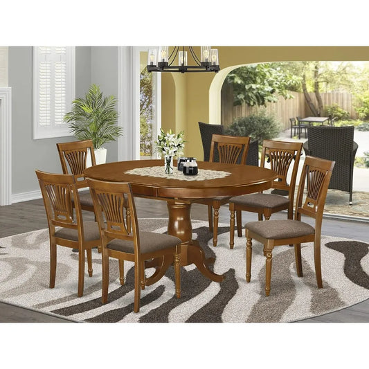 7 Piece Dining Room Furniture Set