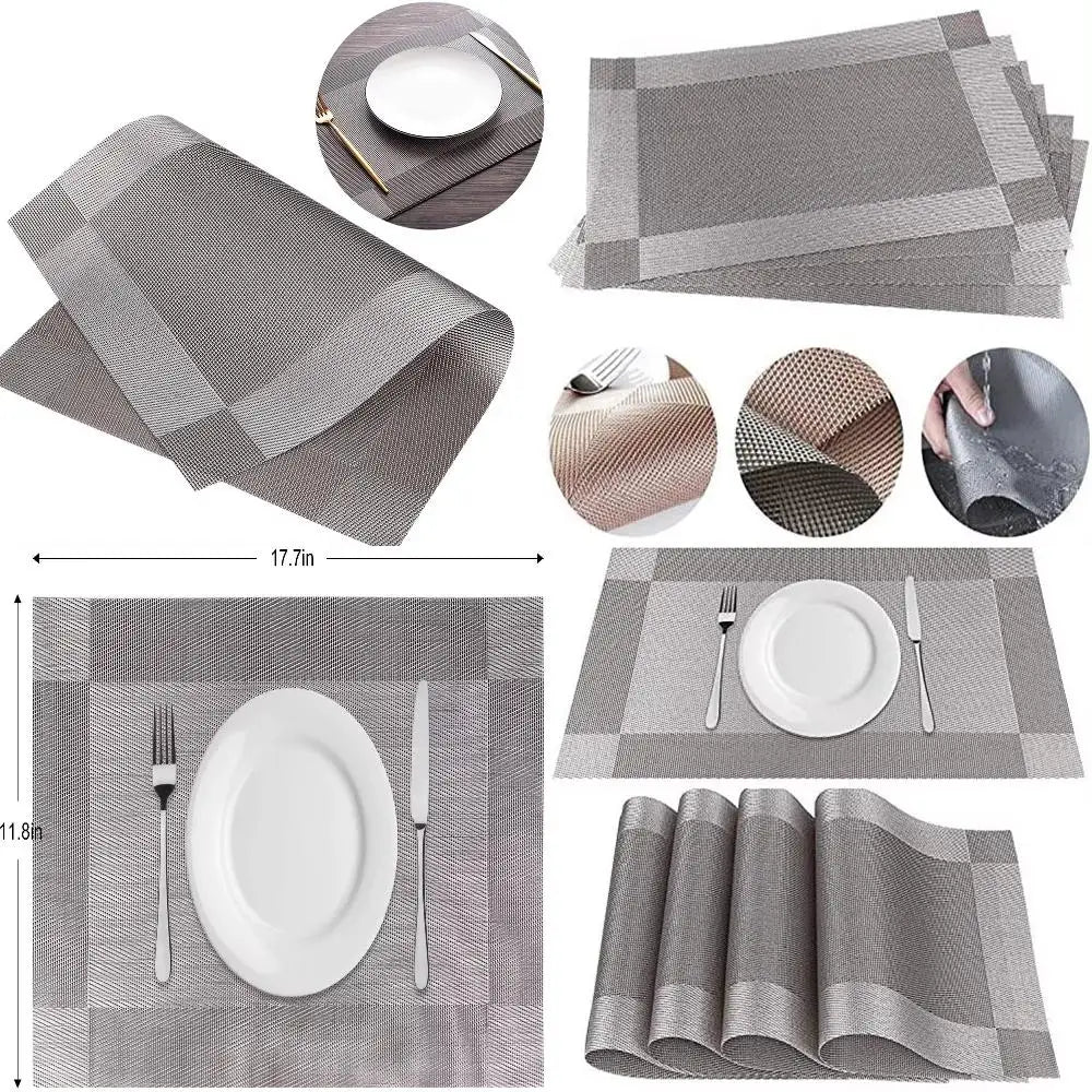 New 4PCS Place Mat Set