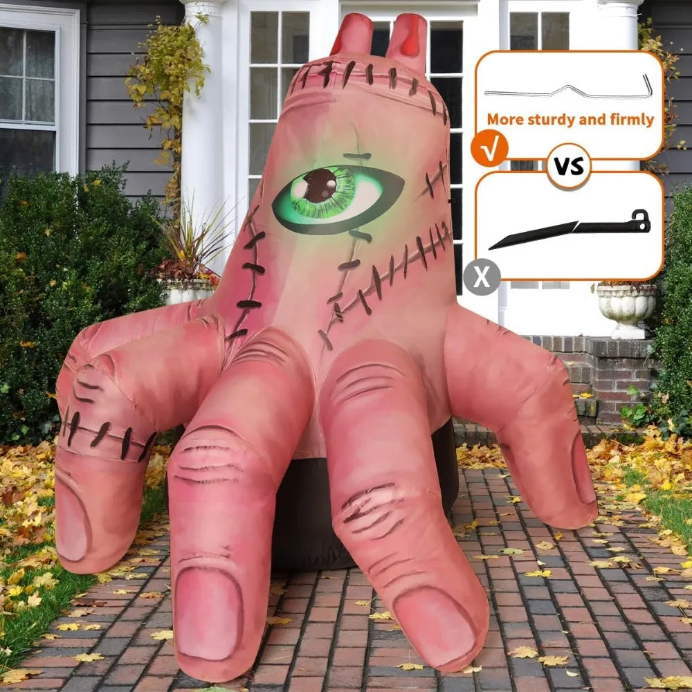 Halloween Inflatables Hand Outdoor Decorations