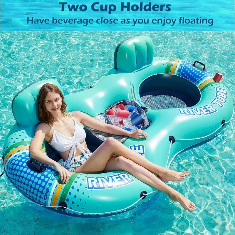 Inflatable  2 Person Tube Float