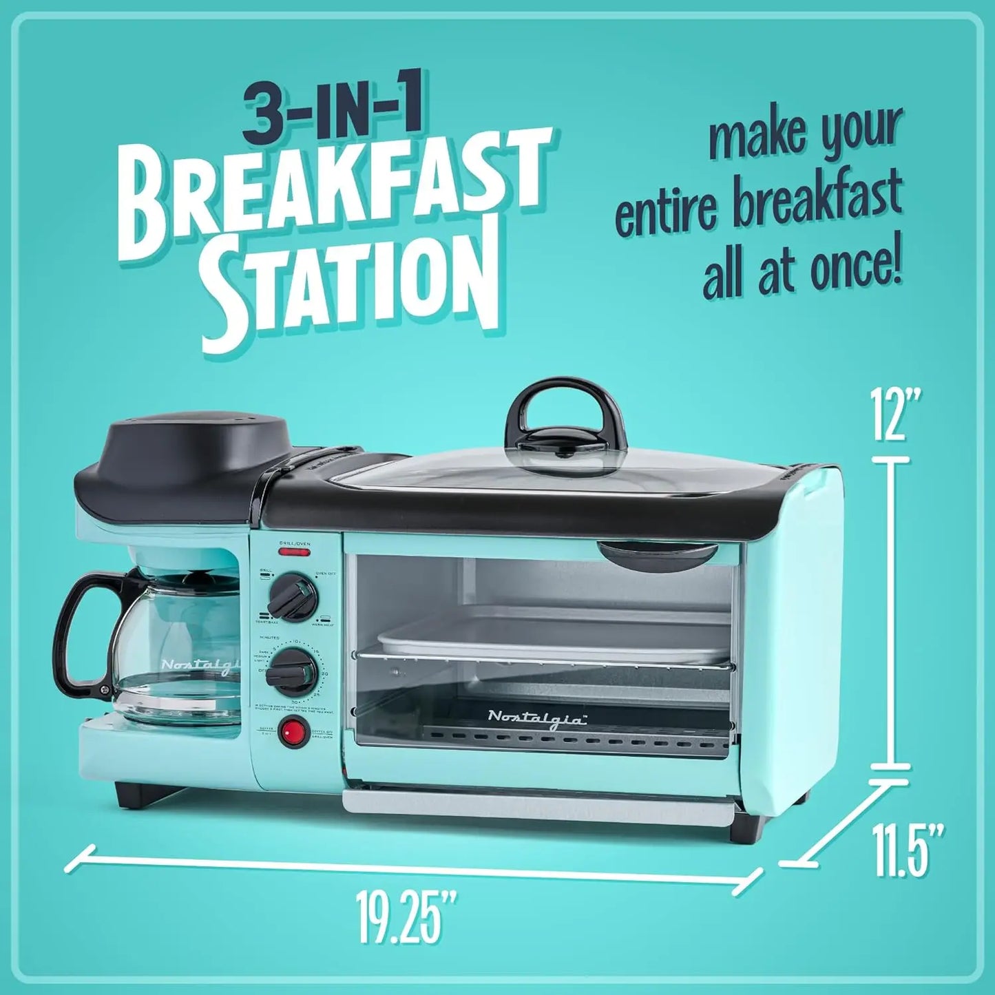 3-in-1 Breakfast Station