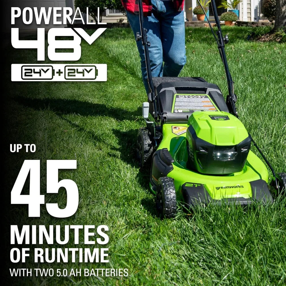 21" Brushless Cordless (Self-Propelled) Lawn Mower