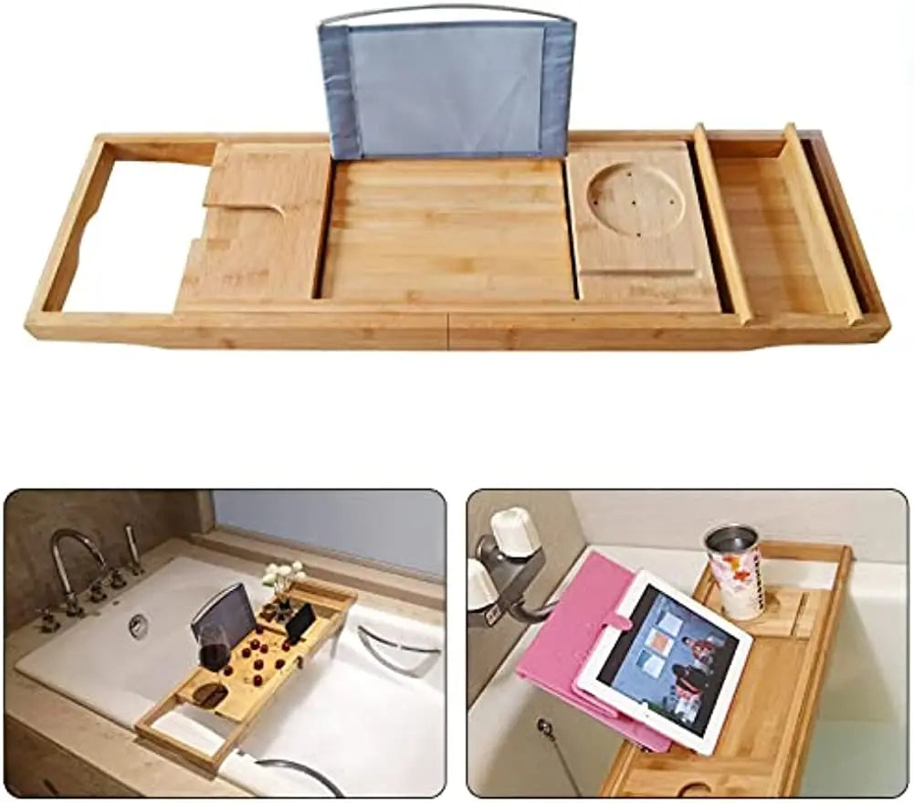 Extendable Table Bathtub Caddy