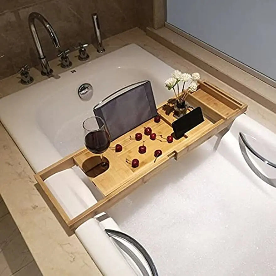 Extendable Table Bathtub Caddy