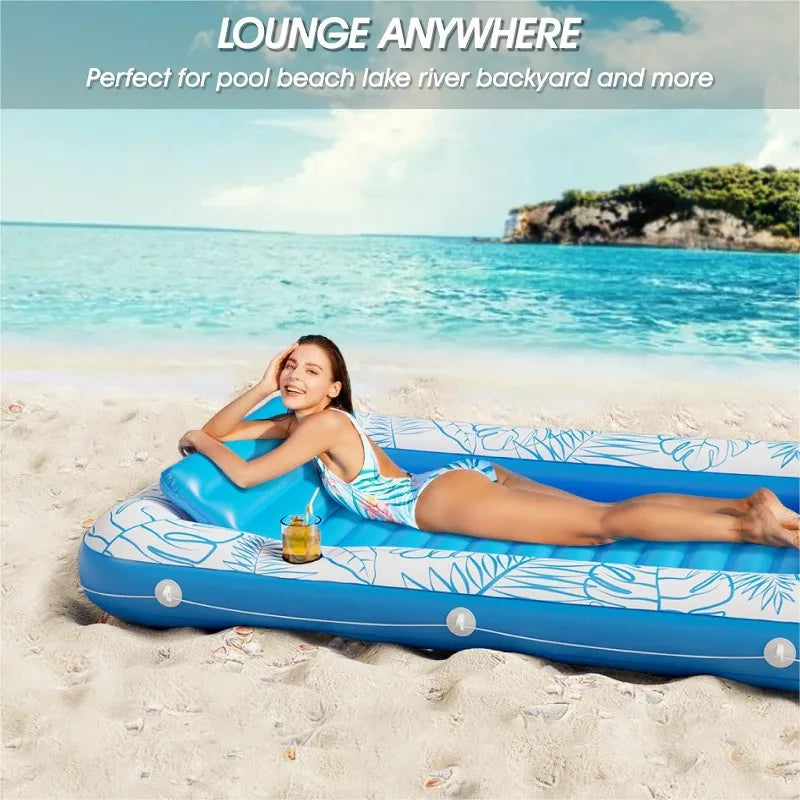 Inflatable Tanning Pool Lounger