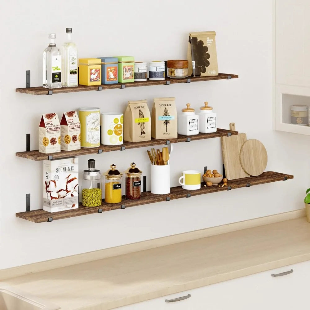 Set of 10,Wall Mounted Shelves