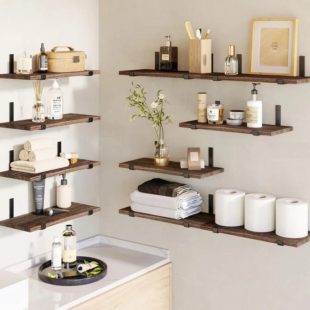 Set of 10,Wall Mounted Shelves