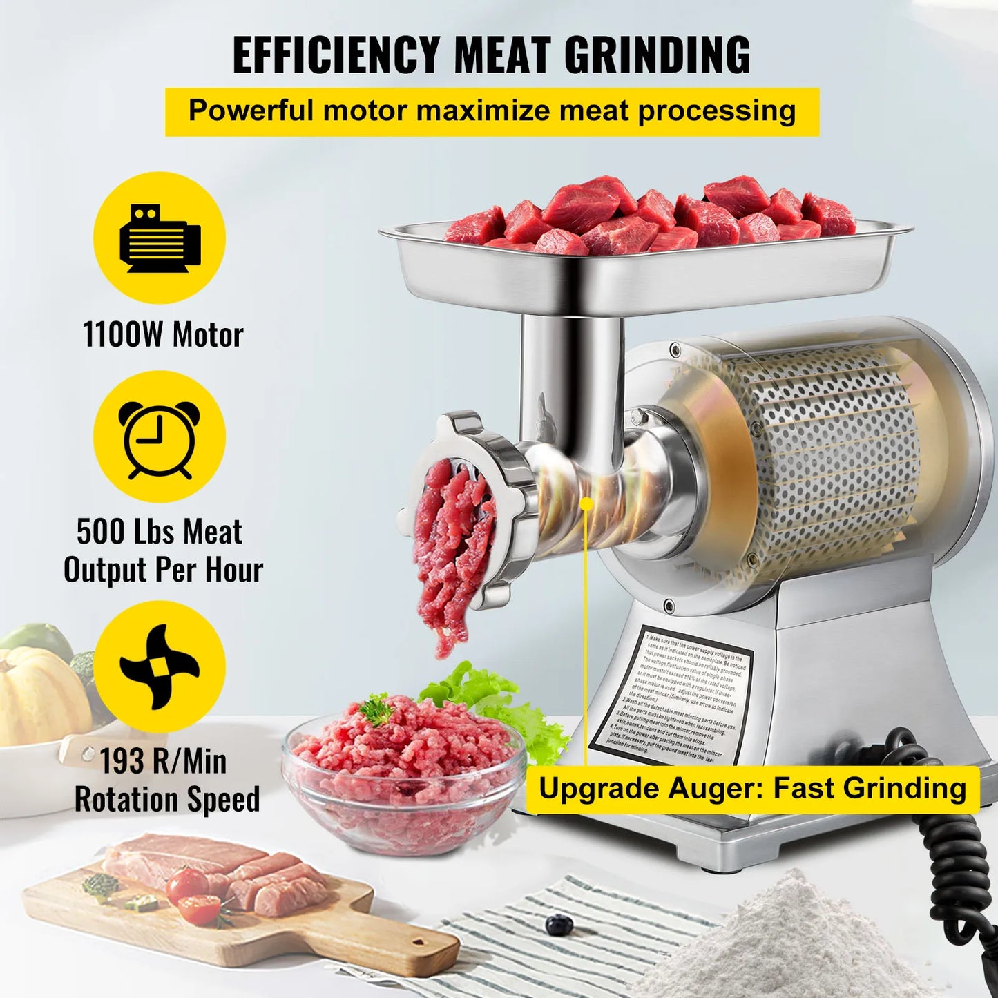 Electric Meat Grinder Machine