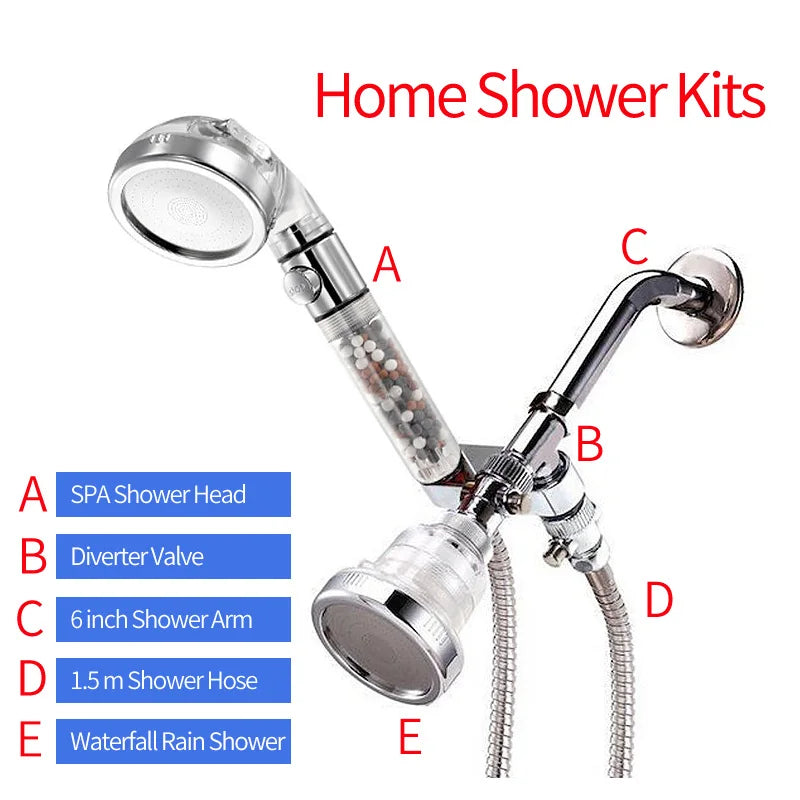 3-Function SPA Shower Head