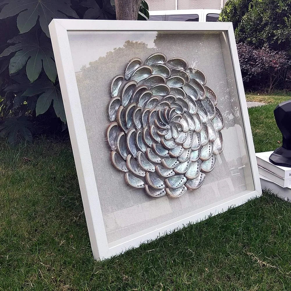 3D handmade wall decoration with shadow box frame