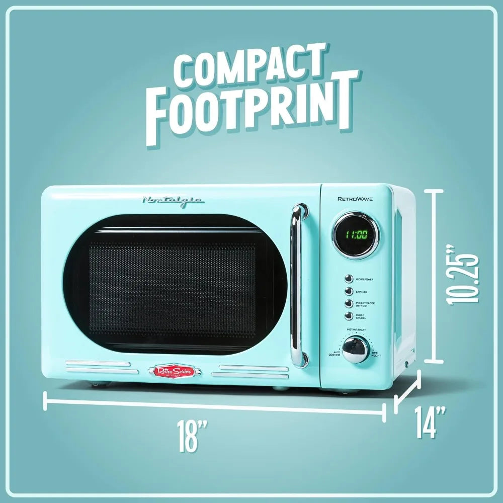 Compact Countertop Microwave Oven