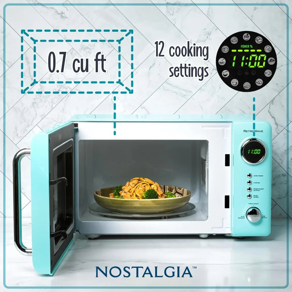 Compact Countertop Microwave Oven